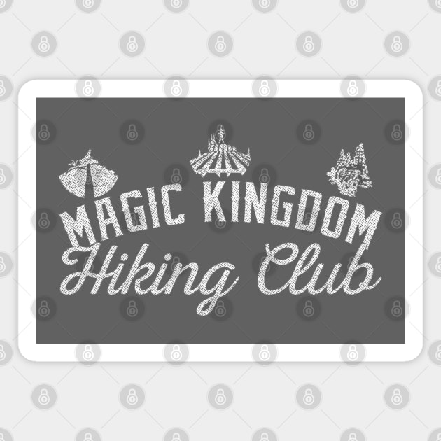 Magic Kingdom Hiking Club 2019 Magnet by CFieldsVFL